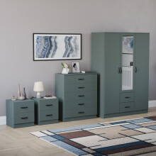 (Jasper Green) Riano 4 Piece Bedroom Set 16