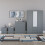 Vida Designs (Grey) Riano 4 Piece Bedroom Set 16 5
