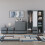 Vida Designs (Grey) Riano 4 Piece Bedroom Set 16 3