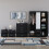 Vida Designs (Black) Riano 4 Piece Bedroom Set 16 3