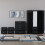 Vida Designs (Black) Riano 4 Piece Bedroom Set 16 4