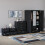 Vida Designs (Black) Riano 4 Piece Bedroom Set 16 2