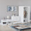 Vida Designs (White) Riano 4 Piece Bedroom Set 20 2