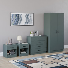 (Jasper Green) Riano 4 Piece Bedroom Set 19