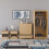 Vida Designs (Pine) Riano 4 Piece Bedroom Set 20 3