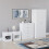 Vida Designs (White) Riano 4 Piece Bedroom Set 19 1