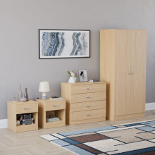 (Pine) Riano 4 Piece Bedroom Set 19