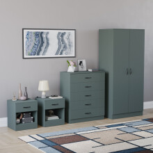 (Jasper Green) Riano 4 Piece Bedroom Set 20