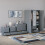 Vida Designs (Grey) Riano 4 Piece Bedroom Set 17 2