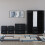 Vida Designs (Black) Riano 4 Piece Bedroom Set 17 4