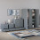 Vida Designs (Grey) Riano 4 Piece Bedroom Set 12 2