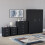 Vida Designs (Black) Riano 4 Piece Bedroom Set 12 1