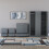 Vida Designs (Grey) Riano 4 Piece Bedroom Set 12 4