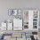 Vida Designs (White) Riano 4 Piece Bedroom Set 12 3