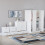Vida Designs (White) Riano 4 Piece Bedroom Set 12 2