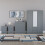 Vida Designs (Grey) Riano 4 Piece Bedroom Set 18 5