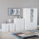 Vida Designs (White) Riano 4 Piece Bedroom Set 18 1