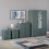 Vida Designs (Jasper Green) Riano 4 Piece Bedroom Set 18 1