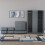 Vida Designs (Grey) Riano 4 Piece Bedroom Set 10 4