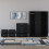 Vida Designs (Black) Riano 4 Piece Bedroom Set 10 4