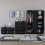 Vida Designs (Black) Riano 4 Piece Bedroom Set 10 3