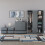 Vida Designs (Grey) Riano 4 Piece Bedroom Set 10 3
