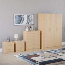 (Pine) Riano 4 Piece Bedroom Set 10