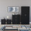 Vida Designs (Black) Riano 4 Piece Bedroom Set 22 5