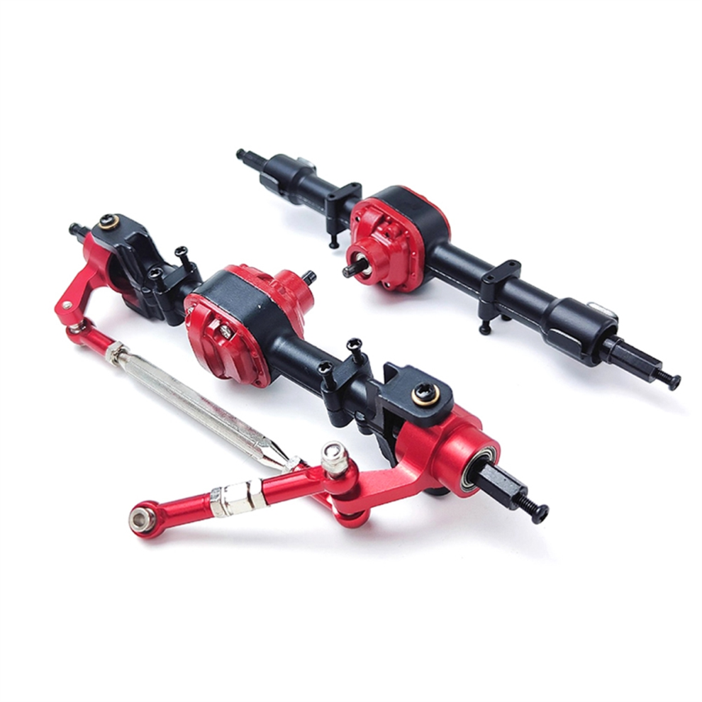 2Pcs Mn82 Lc79 Front&Rear Axle For Mang Cow Mn82 Lc79 Rc Truck Car, A 4712661003592