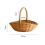 Wicker Basket with Handle, Wicker Shopping Basket, Large 2