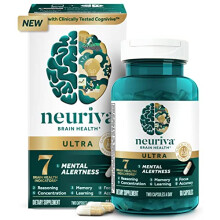 Schiff, Neuriva Brain Health, Ultra, 60 Kapslar