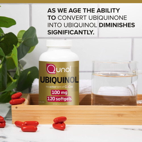 Ubiqunol, 100 mg, 120 Softgels 2