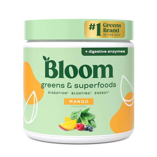 Bloom, Verdure e Super Alimenti, Mango, 5.97 oz (169.2 g)