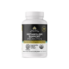 Ancient Nutrition, Suporte ao Metabolismo Probióticos, 60 Cápsulas