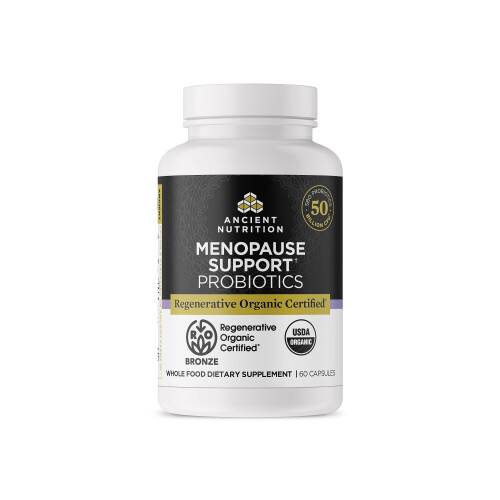 Ancient Nutrition, Menopause Support Probiotiske, 50 Billion CFU, 60 Kapsler