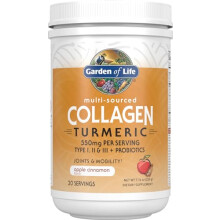 Garden of Life, Multi-Quellen-Kollagen-Turmeric, Apfel-Zimt, 7,76 oz (220 g)