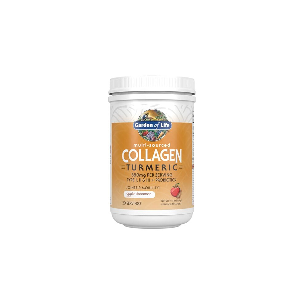 Photos - Vitamins & Minerals Garden of Life Collagen Turmeric, 20 Servings, 7.76 Oz 