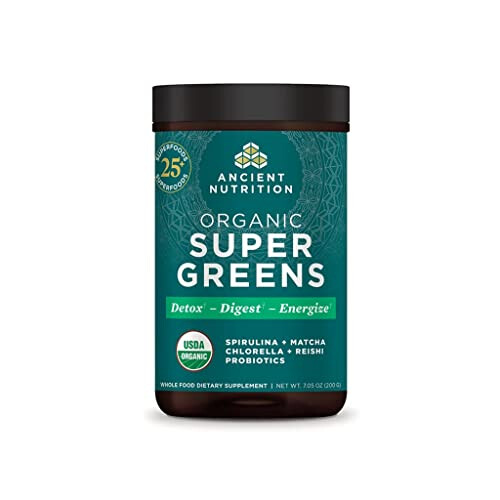 Ancient Nutrition, Bio-SuperGreens,  7.05 oz (200 g)
