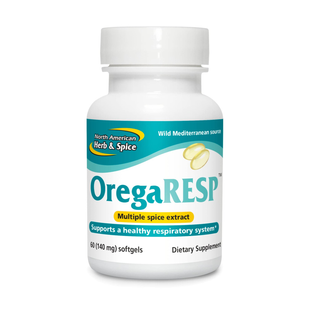 North American Herb & Spice Oregaresp 60 Softgels