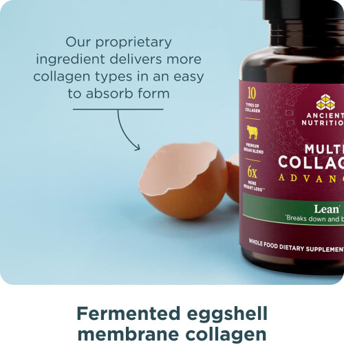 Ancient Nutrition, Multi Collagen Advanced, Lean, 90 Kapslar 2
