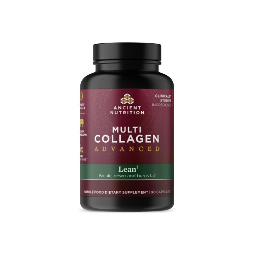 Ancient Nutrition, Multi Collagen Advanced, Lean, 90 Kapslar