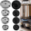 Universal Burner Crown Flame Cap Oven Cooker Hob Gas for ,Concave 2