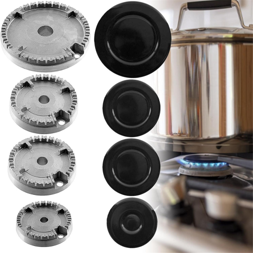Universal Burner Crown Flame Cap Oven Cooker Hob Gas for ,Concave 1