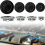 Universal Burner Crown Flame Cap Oven Cooker Hob Gas for ,Concave 7