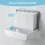 Commercial Paper Towel Dispenser Wall Mount with Key Pack 2