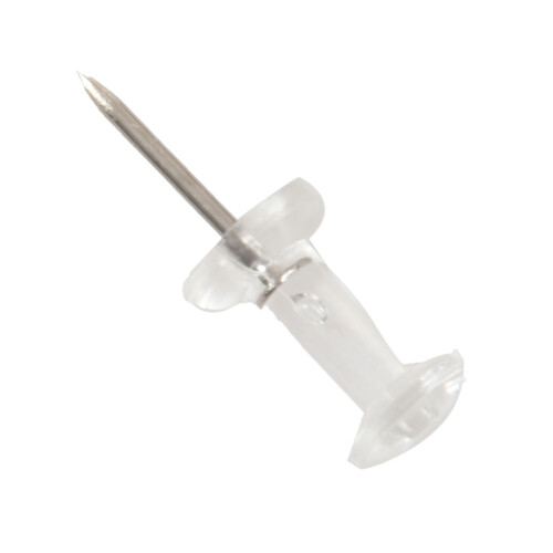100 peças de alfinetes de pressão transparentes de 3/8 polegadas para desenho 2