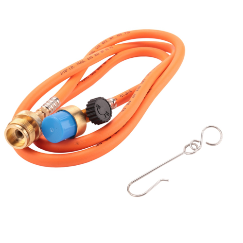CGA600 1.5M (5Ft) Hose and Belt Hook for MAPP Torch Extension Kit 2