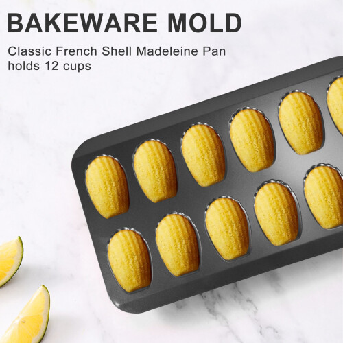 2 Packs Non-Stick Madeleine Pot 1
