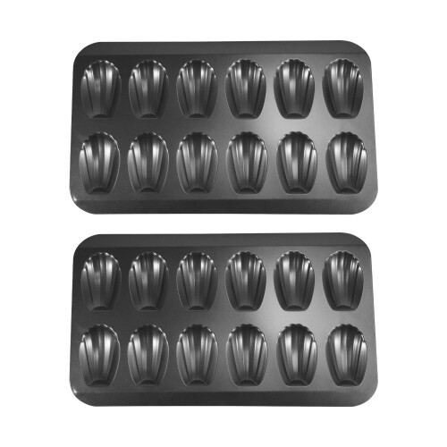 2 Packs Non-Stick Madeleine Pot