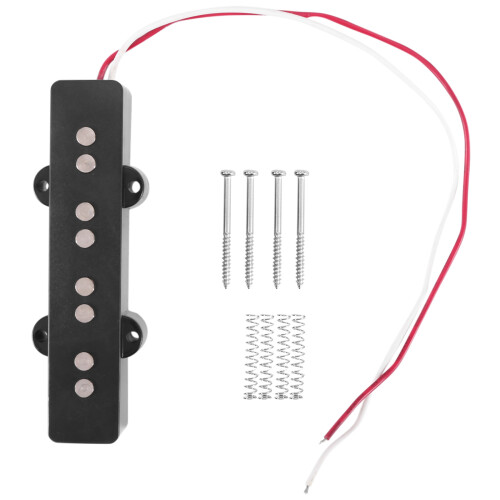 Micro chevalet silencieux pour basse électrique Pro, type ouvert, noir, 95 x 18,3 mm